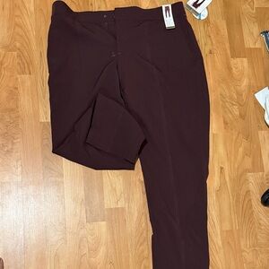 Women’s Lined Stretch Pants - New but with a stain/residue (see pics)